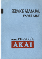 Akai AT-2200-2200-L-Service-Manual 